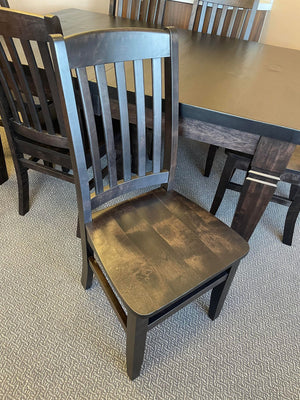 Product: 761B Scholar Chair w/ Saddled Seat in Midnight Finish Regular $558 each