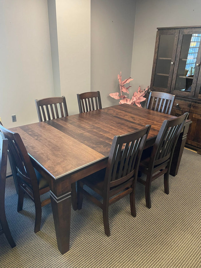 Product: 449B 5/4 Smooth Birch Table in Bourbon Finish Regular $5300 each