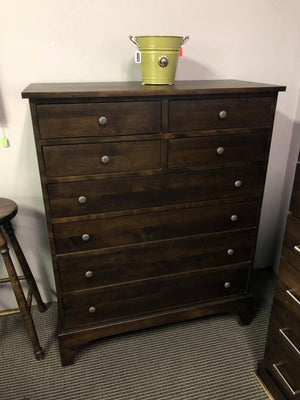 Product: 206AB 8-Drawer Dresser in Guinness Finish S-217 Regular $3923 each