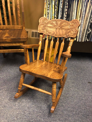 Product: 655 Childs Rocker in Black Walnut Finish S-193 Regular $609 each