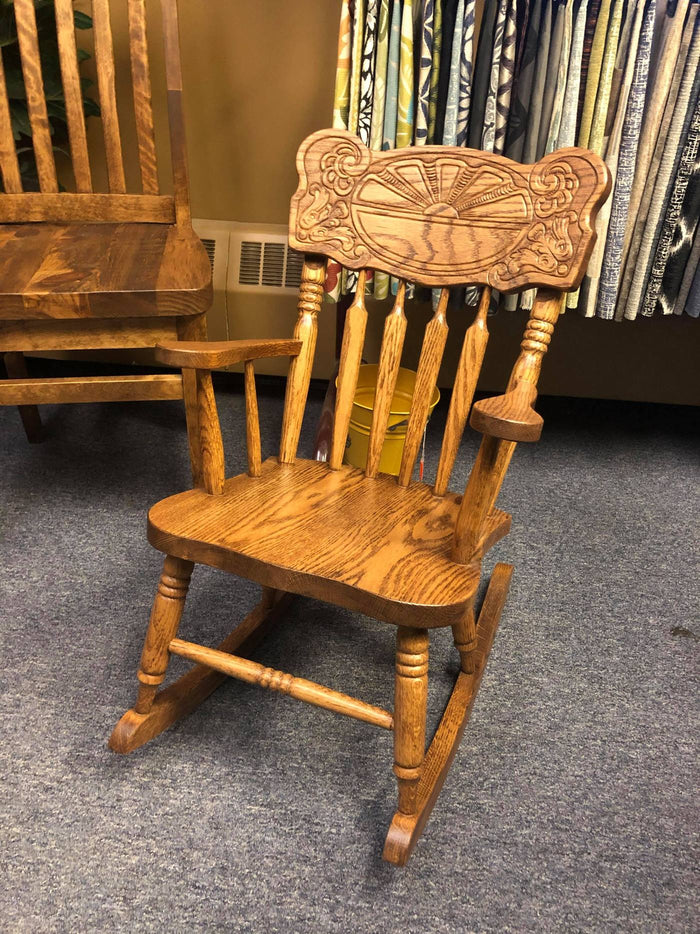 Product: 655 Childs Rocker in Black Walnut Finish S-193 Regular $609 each