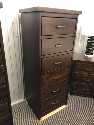 Smooth 4 Piece Shaker Queen Bedroom Set in Bourbon Finish S-226