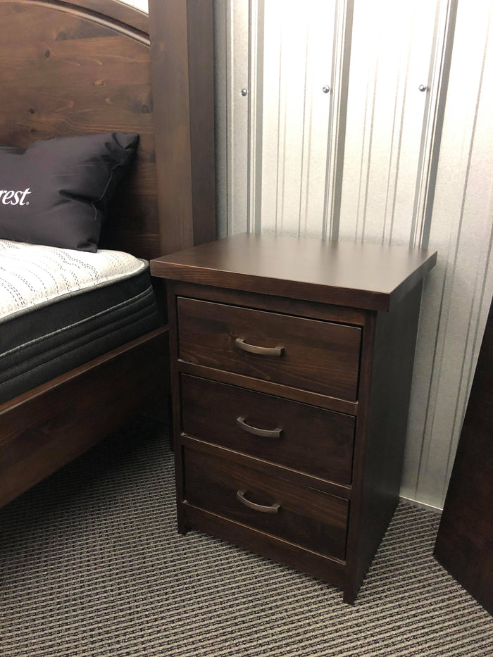 Product: 163P 3 Drawer Nightstand in Bourbon Finish Regular $1331 Each