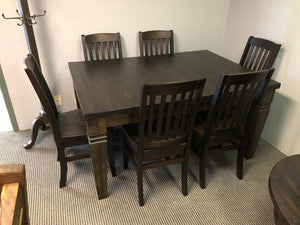 Product: R431P Table in Guinness Finish S-101 Regular $4588 each