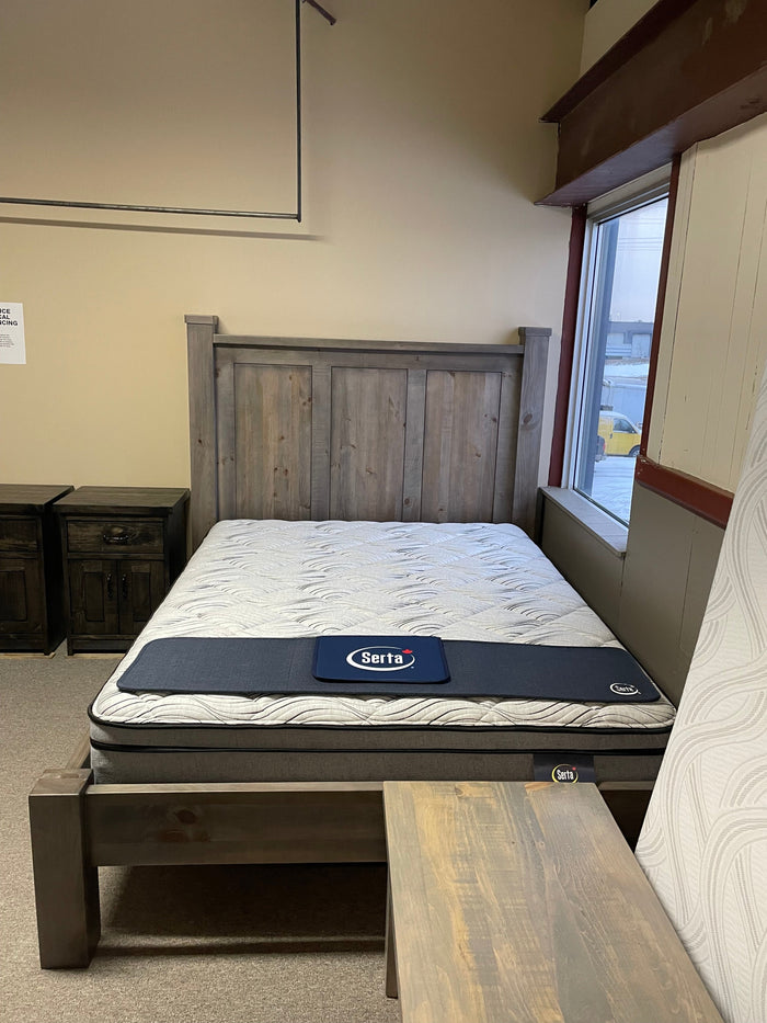 Product: K252P Rustic Kabin Queen Bed in Ash Finish Regular $3122